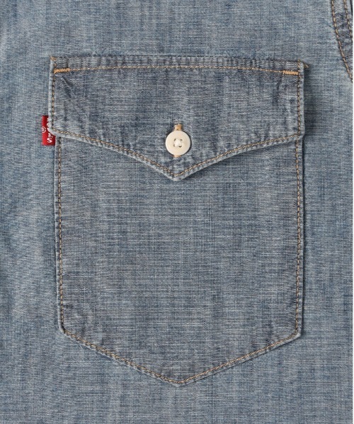 Levi's（リーバイス）の「Levi's(リーバイス)【メンズ】ウェスタンシャツ（シャツ/ブラウス・メンズ・ブルー・S/M/L）」の5枚目の写真