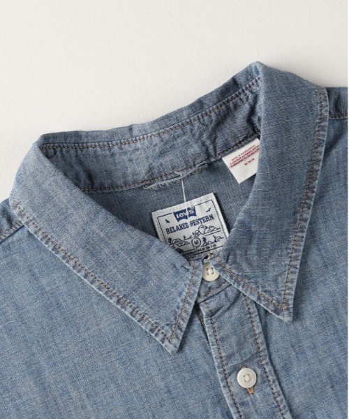 Levi's（リーバイス）の「Levi's(リーバイス)【メンズ】ウェスタンシャツ（シャツ/ブラウス・メンズ・ブルー・S/M/L）」の6枚目の写真