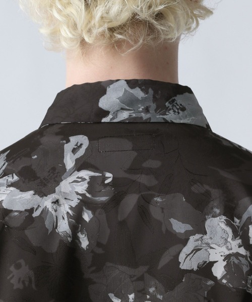 HARE（ハレ）の「フラワージャガードシャツLS(HARE)（シャツ/ブラウス・メンズ・ブラック/ホワイト/グリーン・FREE）」の17枚目の写真