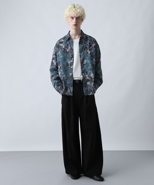 セール】フラワージャガードシャツLS(HARE)（シャツ/ブラウス）｜HARE