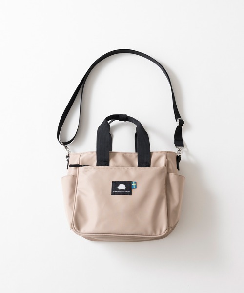 SCANDINAVIAN FOREST（スカンジナビアン・フォレスト）の「2WAYトートショルダーバッグ＜撥水加工＞（トートバッグ・レディース・ブラック/チャコールグレー/ダークブルー/ベージュ・FREE）」の3枚目の写真