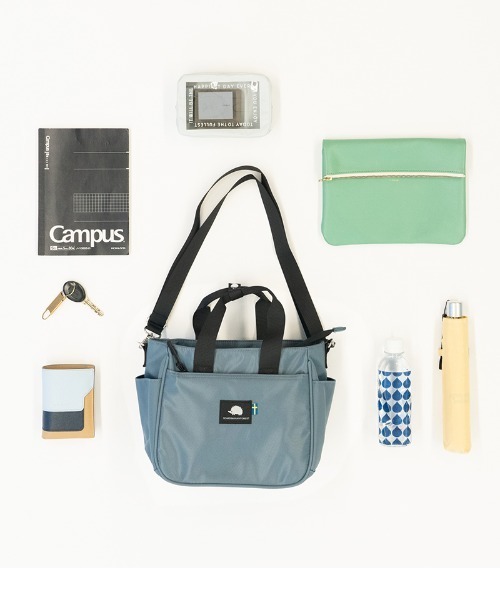 SCANDINAVIAN FOREST（スカンジナビアン・フォレスト）の「2WAYトートショルダーバッグ＜撥水加工＞（トートバッグ・レディース・ブラック/チャコールグレー/ダークブルー/ベージュ・FREE）」の7枚目の写真