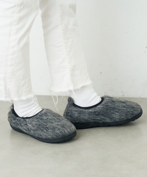 SUBU（スブ）の「【SUBU スブ】 DOTS VAMP NOCTINE　ウィンターサンダル（サンダル・レディース・パープル/グレー・1）」の6枚目の写真