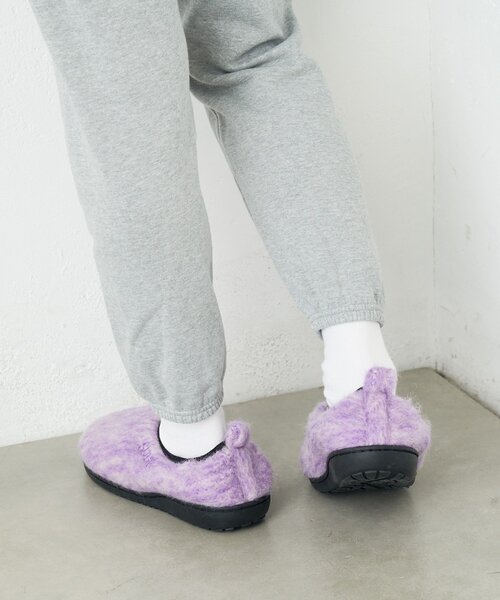 SUBU DOTS VAMP VELVET ピンク ベロア 新品 SUBU サンダル / VAMP