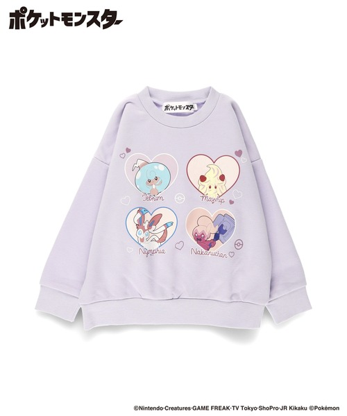 ポケットモンスター（ポケモン）】裏毛トレーナー（スウェット
