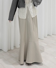 Ameri（アメリ）の「WAIST DESIGN BELT SEMI FLARE SKIRT（スカート）」