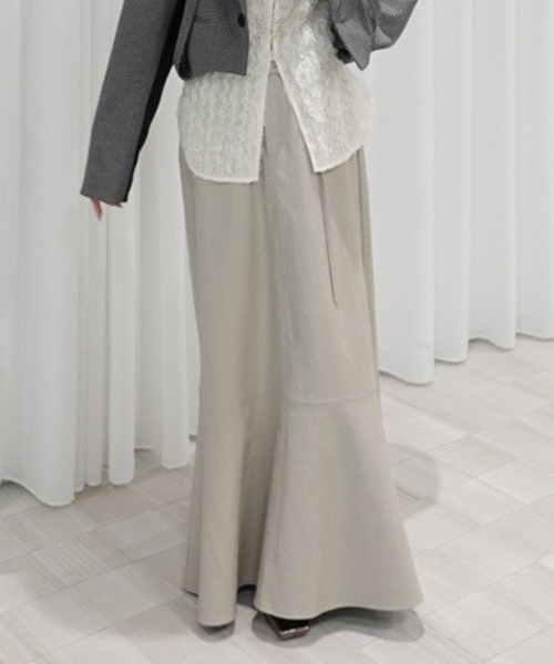 WAIST DESIGN BELT SEMI FLARE SKIRT（スカート）｜Ameri（アメリ）の
