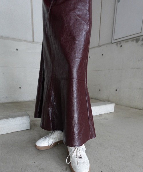 WAIST DESIGN BELT SEMI FLARE SKIRT（スカート）｜Ameri（アメリ）の