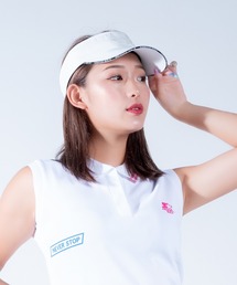 STARTER(スターター)の【RES】【STARTER GOLF】スターターゴルフ ワンポイントロゴ刺繍 サンバイザー サイズ調節可能 SG-023007(サンバイザー)