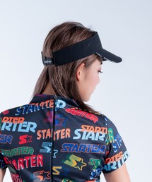 ARCHIVER（アーカイバ）の「【RES】【STARTER GOLF】スターターゴルフ ワンポイントロゴ刺繍 サンバイザー サイズ調節可能 SG-023007（サンバイザー）」