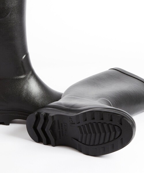 AIGLE(エーグル)の「防水 Made in France エーグランティーヌ ファー ラバーブーツ(レインシューズ・レディース・ブラック・37/36/38/39/40)」の5枚目の写真