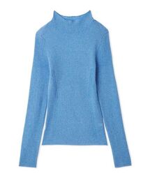 FRAY I.D（フレイアイディー）の「シアーリブニットハイネックプルオーバー（ニット/セーター・レディース）」