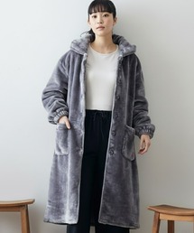 nissen（ニッセン）の「毛布屋さんが作った　あったかルームワンピース（着る毛布）（ガウン/バスローブ）」