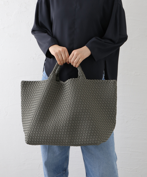 IENA（イエナ）の「NAGHEDI/ナゲディ St Barths Large Tote バッグ SN0108（トートバッグ・レディース・ライトグリーン・FREE）」の14枚目の写真