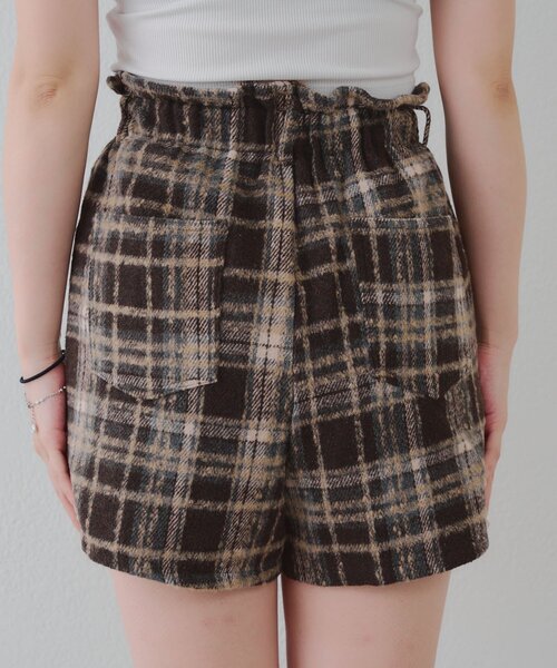 Another Branch olive des olive（アナザーブランチオリーブデオリーブ）の「チェックショートパンツ（その他パンツ・レディース・ブラック/ブラウン・FREE）」の22枚目の写真