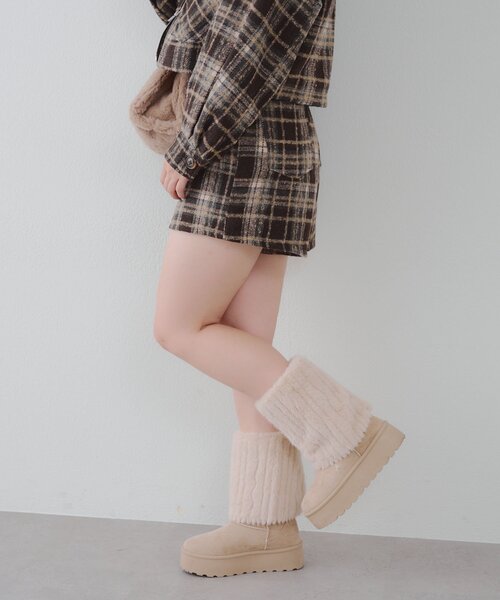 Another Branch olive des olive（アナザーブランチオリーブデオリーブ）の「チェックショートパンツ（その他パンツ・レディース・ブラック/ブラウン・FREE）」の14枚目の写真