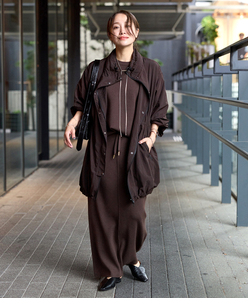 JOURNAL STANDARD（ジャーナルスタンダード）の「《WEB限定追加2》ウォッシャブルTEXBRIDクループルオーバー（ニット/セーター・レディース・チャコールグレー/ブラウン/ブラック・FREE）」の10枚目の写真