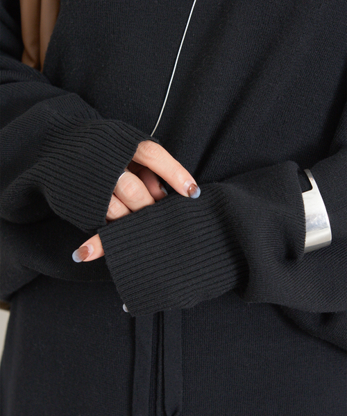 JOURNAL STANDARD（ジャーナルスタンダード）の「《WEB限定追加2》ウォッシャブルTEXBRIDクループルオーバー（ニット/セーター・レディース・チャコールグレー/ブラウン/ブラック・FREE）」の16枚目の写真