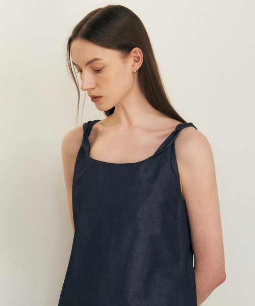 ツイストワンピース_インディゴ