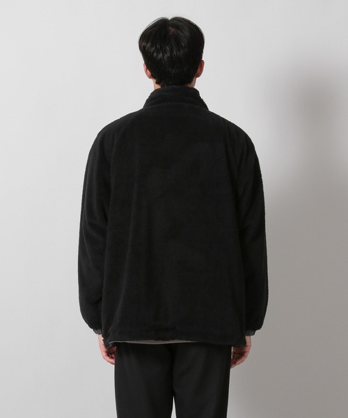 LAKOLE（ラコレ）の「リバーシブルボアブルゾン / 598363（ブルゾン・メンズ・ブラック/カーキ/チャコール・LARGE/MEDIUM）」の18枚目の写真