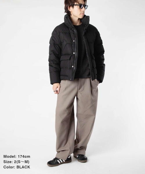 TATRAS（タトラス）の「TATRAS PINO DOWN JACKET タトラス  ピノ ダウンジャケット（ダウンジャケット/コート・メンズ・ブラック/ネイビー・4/3/2）」の5枚目の写真