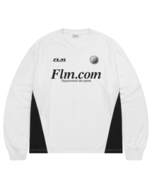 FLM ブロック ロングスリーブ-ホワイト