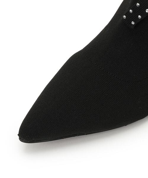 WILLSELECTION(ウィルセレクション)の「ビジューブローチ付きソックスブーツ(ブーツ・レディース・ブラック・MEDIUM/LARGE)」の13枚目の写真