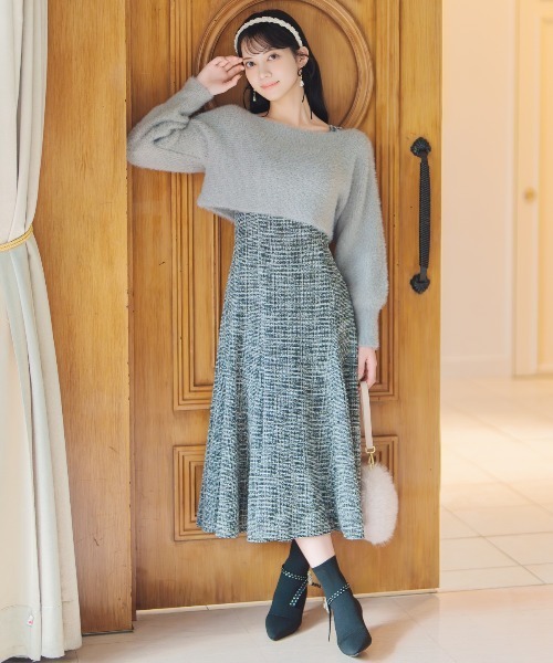 WILLSELECTION(ウィルセレクション)の「ビジューブローチ付きソックスブーツ(ブーツ・レディース・ブラック・MEDIUM/LARGE)」の16枚目の写真