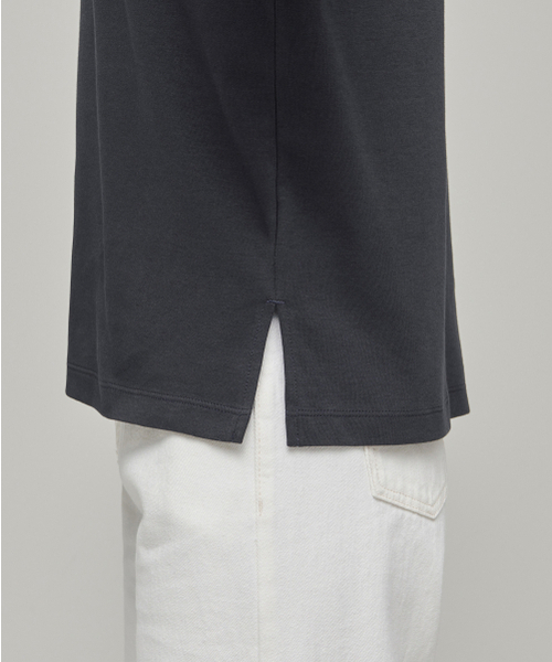 MUSINSA STANDARD WOMAN（ムシンサスタンダードウーマン）の「ウィメンズリラックスクルーネック長袖Tシャツ[ダークグレー]（Tシャツ/カットソー・レディース・その他・SMALL/LARGE/X-LARGE/X-SMALL/MEDIUM）」の5枚目の写真
