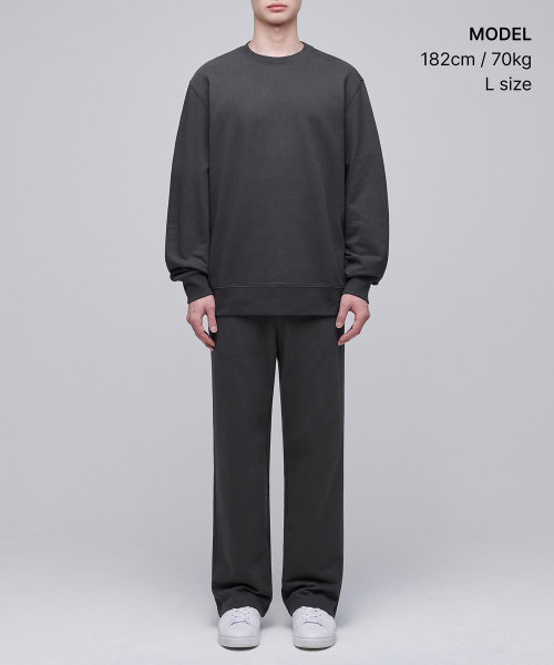 MUSINSA STANDARD（ムシンサスタンダード）の「ラウンジスウェットパンツ [ガンメタル]（スウェットパンツ・メンズ・その他・SMALL/MEDIUM/LARGE/X-LARGE/XX-LARGE）」の2枚目の写真