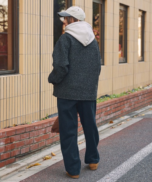 マイクラ様翌日発送ジャケット テックツイード オーバーサイズCPOジャケット/ UVカット【THE CRAFT