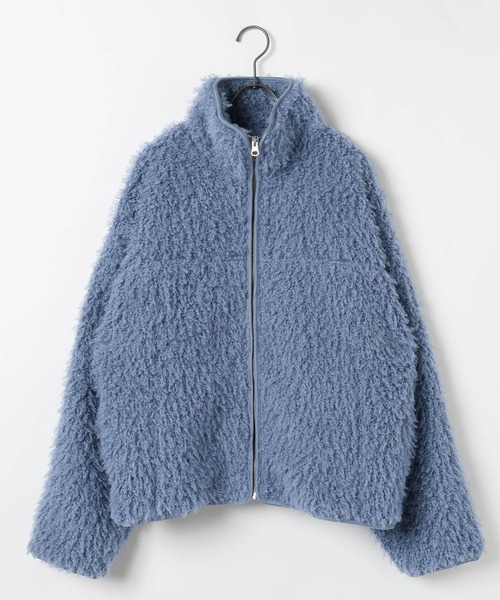 GEORGE'S（ジョージズ）の「プードルボアブルゾン（ブルゾン・レディース・ブラウン/オフホワイト/ブルー・SMALL/MEDIUM）」の20枚目の写真