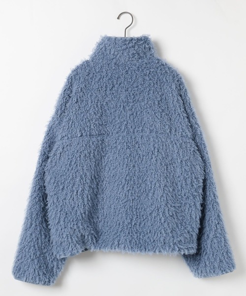 GEORGE'S（ジョージズ）の「プードルボアブルゾン（ブルゾン・レディース・ブラウン/オフホワイト/ブルー・SMALL/MEDIUM）」の21枚目の写真