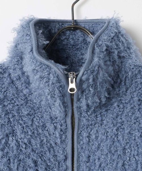 GEORGE'S（ジョージズ）の「プードルボアブルゾン（ブルゾン・レディース・ブラウン/オフホワイト/ブルー・SMALL/MEDIUM）」の22枚目の写真