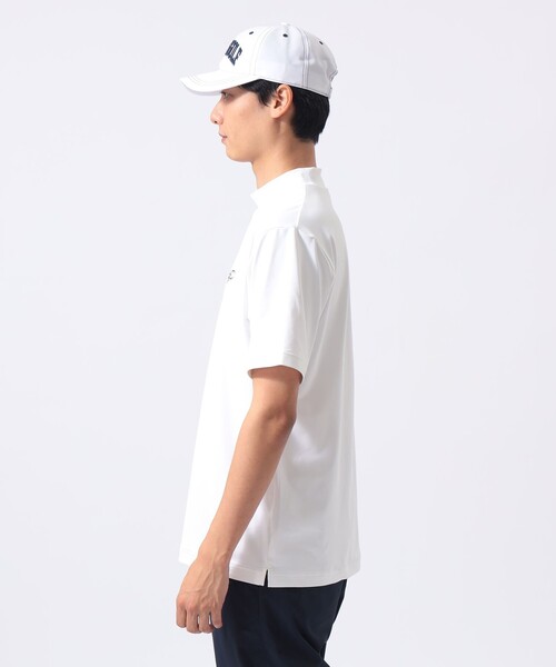 BEAMS GOLF（ビームスゴルフ）の「〈MEN〉ORANGE LABEL / PARロゴ モックネック（吸水速乾・UVカット）（Tシャツ/カットソー・メンズ・グレー/ネイビー/ホワイト・SMALL/MEDIUM/LARGE/X-LARGE）」の7枚目の写真