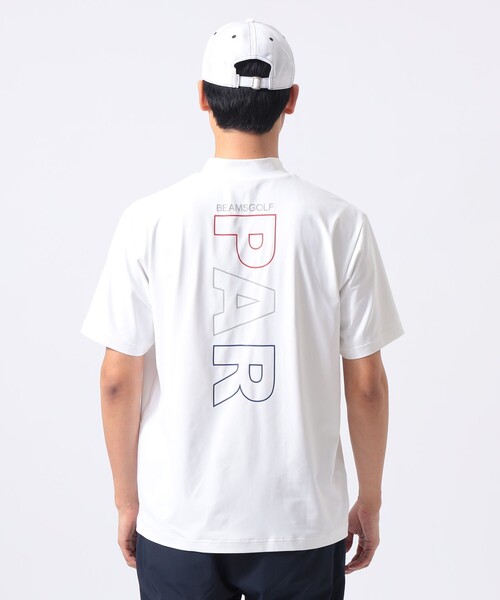 BEAMS GOLF（ビームスゴルフ）の「〈MEN〉ORANGE LABEL / PARロゴ モックネック（吸水速乾・UVカット）（Tシャツ/カットソー・メンズ・グレー/ネイビー/ホワイト・SMALL/MEDIUM/LARGE/X-LARGE）」の18枚目の写真