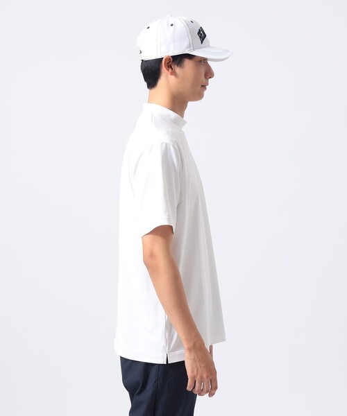 BEAMS GOLF（ビームスゴルフ）の「〈MEN〉ORANGE LABEL / PARロゴ モックネック（吸水速乾・UVカット）（Tシャツ/カットソー・メンズ・グレー/ネイビー/ホワイト・SMALL/MEDIUM/LARGE/X-LARGE）」の17枚目の写真