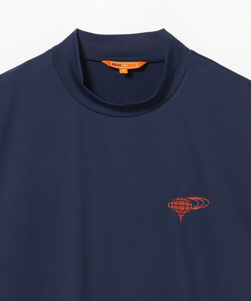 BEAMS GOLF（ビームスゴルフ）の「〈MEN〉ORANGE LABEL / PARロゴ モックネック（吸水速乾・UVカット）（Tシャツ/カットソー・メンズ・グレー/ネイビー/ホワイト・SMALL/MEDIUM/LARGE/X-LARGE）」の21枚目の写真