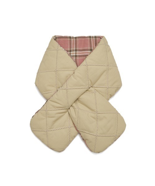 ROCKFISH WEATHERWEAR(ロックフィッシュウェザーウェア)の「PADDED NYLON SCARF(マフラー・レディース・ブラック/クリーム/スカイブルー/マスタード/ベージュ・FREE)」の15枚目の写真