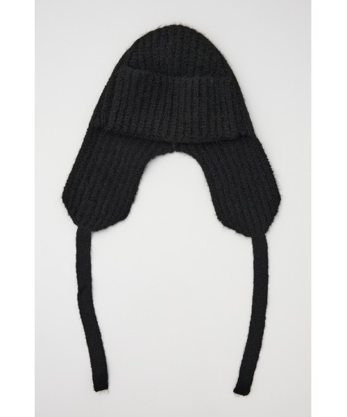 RODEO CROWNS WIDE BOWL（ロデオクラウンズワイドボウル）の「イヤーフラップニットキャップ（キャップ・レディース・ブルー/グレー/ブラック・FREE）」の4枚目の写真