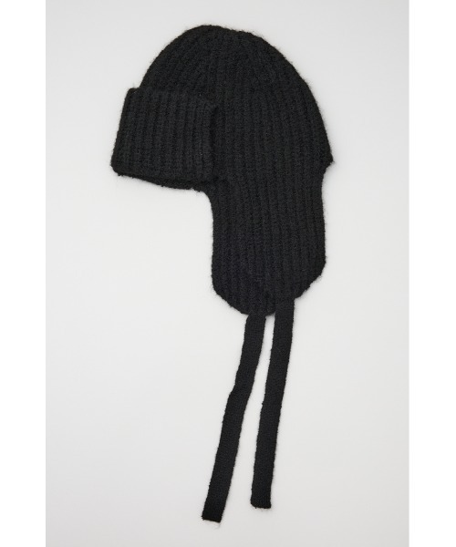 RODEO CROWNS WIDE BOWL（ロデオクラウンズワイドボウル）の「イヤーフラップニットキャップ（キャップ・レディース・ブルー/グレー/ブラック・FREE）」の5枚目の写真