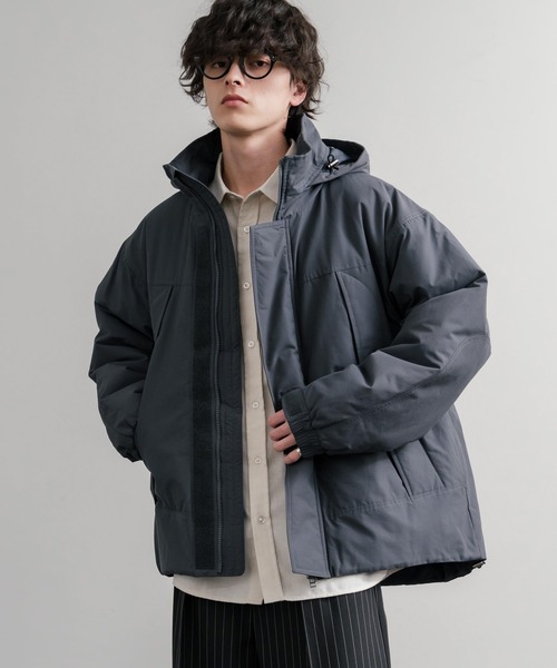 新品【COLLABORATION】9456 / おすわり ばんどぅブルゾン Audience オーディエンス 60/40クロス SoronaDupont 中綿 PCULEVEL7