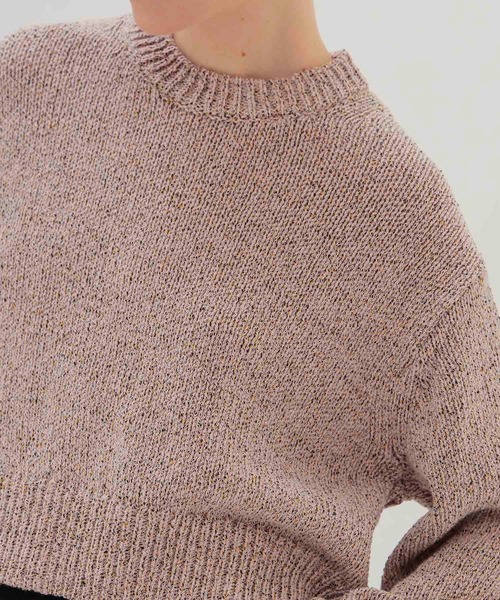 DRESSLAVE（ドレスレイブ）の「back lace up sweater(バックレースアップセーター)（ニット/セーター・レディース・イエロー/ブルー・38）」の5枚目の写真