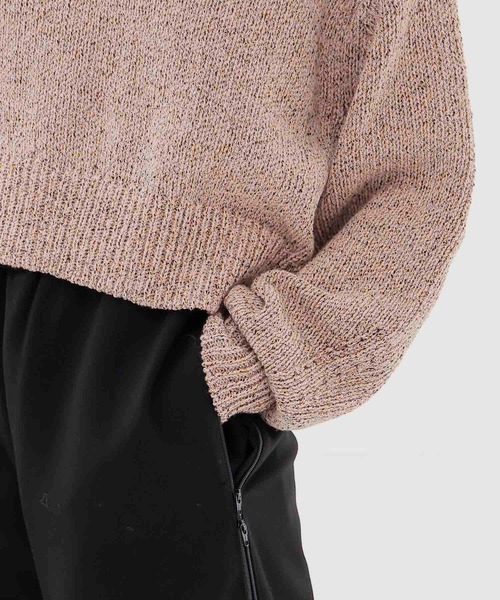 DRESSLAVE（ドレスレイブ）の「back lace up sweater(バックレースアップセーター)（ニット/セーター・レディース・イエロー/ブルー・38）」の6枚目の写真