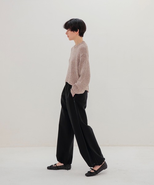 DRESSLAVE（ドレスレイブ）の「back lace up sweater(バックレースアップセーター)（ニット/セーター・レディース・イエロー/ブルー・38）」の9枚目の写真