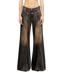 DIESEL | ウィメンズ フレアフィットデニムパンツ D-AKII L.28(デニムパンツ)