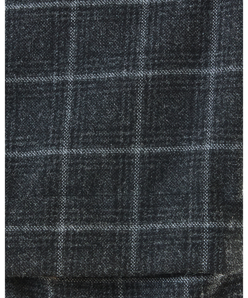 ABAHOUSE（アバハウス）の「【セットアップ対応】ウールライク チェック CPOシャツブルゾン / ボックスシルエット（ブルゾン・メンズ・グレー系その他・46/48）」の16枚目の写真