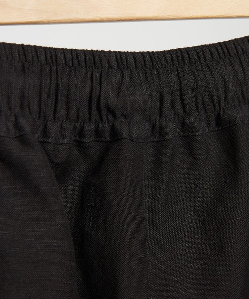 GOMME HOMME（ゴムオム）の「リネンレーヨンゲーミングパンツ（その他パンツ・レディース・ブラック・MEDIUM）」の9枚目の写真