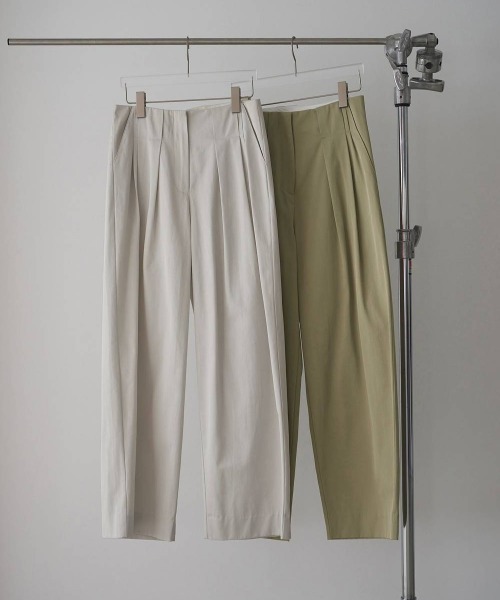 anuke(アンヌーク)の「anuke Twill Loose Pants ツイルルーズパンツ/62610708(その他パンツ・レディース・ベージュ/アイボリー・36/38)」の13枚目の写真