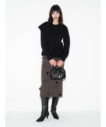 Te chichi | ビジューデザインナロースカート《2025winter catalog item》(スカート)